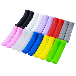 MUQZI Housse de protection de levier de frein personnalisée pour vélo de route <span class=keywords><strong>VTT</strong></span> Housse de <span class=keywords><strong>poignée</strong></span> de frein de vélo antidérapante en silicone - Product Image 1