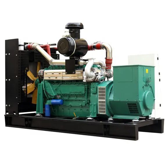 Generador de Gas de 150 Kw, dispositivo eléctrico de Biogas, Gas Natural, Gas LPG, con caldera de Copa, CE ISO, garantía Global