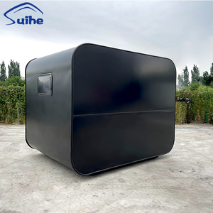 Marco de acero móvil Living Pod Apple Cabine Prefab Apple Cabin Sleeping Container House para Hotel - Product Image 1