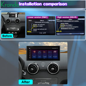 Autoradio Android 12,3 pouces pour <span class=keywords><strong>Audi</strong></span> <span class=keywords><strong>A1</strong></span> 2010-2018 Navigation automobile Lecteur multimédia Unité principale CarPlay sans fil Carte SIM 4G GPS - Product Image 2