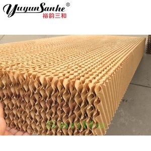 Aluminium-Rahmen Kühlpad Verdunstungsluftkühler Wasserkühlvorhang für Schweinefarm Geflügelhaus Gewächshaus - Product Image 5