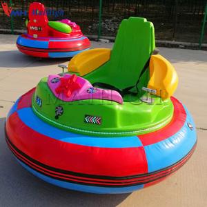 Attraction de parc d'attractions et de fête foraine : Voiture tamponneuse gonflable UFO à tir <span class=keywords><strong>laser</strong></span>, zone de rotation, pour enfants, thème glace et neige - Product Image 4
