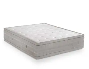 ZC selling champion high density convoluted foam super soft soft memory foam topper spring mattress in a box Euro pillow top