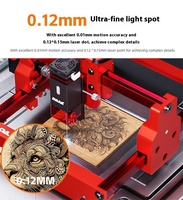 Mini machine de découpe et de gravure laser portable automatique nouvelle machine laser à fibre pour marquer le logo en cuir en métal-pour la gravure