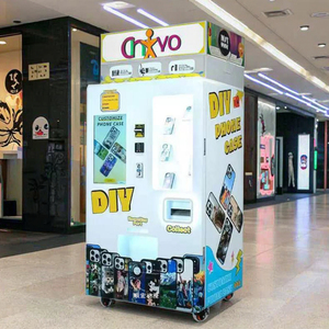 Hoàn toàn tự động điện thoại trường hợp in ấn Máy bán hàng tự động không người lái hoạt động với SDK chức năng & nhiều ngôn ngữ lựa chọn - Product Image 1