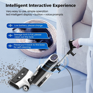 Aspirateur <span class=keywords><strong>vapeur</strong></span> humide <span class=keywords><strong>et</strong></span> sec 5-en-1 266 ° F Hypersteam 140 ° Chauffage instantané HEPA pour la maison, nettoyage des sols en bois, tapis <span class=keywords><strong>et</strong></span> carrelage, vente chaude - Product Image 3