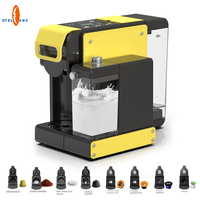 Machine à cappuccino One Touch pour boissons chaudes ou froides Machine à café multi-capsules avec réservoir à lait