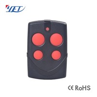 Control Remoto Automático YET2117 de Alta Calidad con 4 Botones, Control Remoto Inalámbrico de 50 m para Automatización del Hogar, para Puerta de Garaje