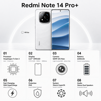 Smartphone Redmi Note 14 Pro+ 5G Baru Original Layar AMOLED 6.67" Kamera 50MP Harga Murah Ponsel Android Xiaomi Grosir