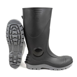 Las botas de seguridad AP BOOTS SAFETY S5 BLACK tienen una entresuela de aleación de PVC-nitrilo, lo que combina una fuerte protección para mayor seguridad y comodidad. - Product Image 1
