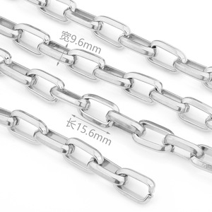 Stainless Steel Rectangular Chain Heavy Duty <b>Bag</b> Hanger Industrial Style Jewelry <b>Accessory</b> Gold Plated Zhejiang Spring 2025 - Product Image 4