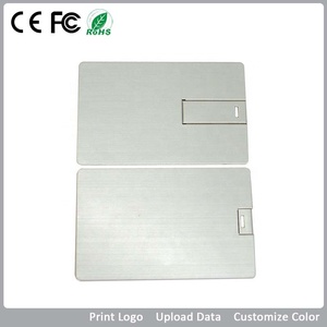 Pour le cadeau de promotion en métal carte de crédit lecteur 8gb d'instantané d'usb avec le logo - Product Image 3