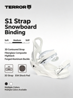 Sangles de fixation rapide SP pour skis alpins tout-terrain, carving, snowboard, snowboard freestyle, neige sauvage, pour hommes débutants, avec fermeture à lacets, durables et antidérapantes