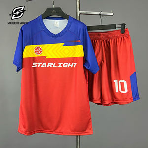 قميص رياضي مخصص بشعار الراعي من البوليستر للأندية وكرة القدم للرجال، ملابس تدريب رياضية سريعة الجفاف وقابلة للتنفس مع اسم اللاعب - Product Image 3