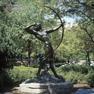 <span class=keywords><strong>Statue</strong></span> en métal moulée grandeur nature Sculpture sagittaire en bronze à vendre - Product Image 5