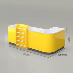 Supermercado Tienda <span class=keywords><strong>de</strong></span> conveniencia Mostrador <span class=keywords><strong>de</strong></span> recepción Aperitivos pequeños Fruta Materno Infantil <span class=keywords><strong>Farmacia</strong></span> Esquina Bar Mostrador Cajero <span class=keywords><strong>de</strong></span> metal - Product Image 2