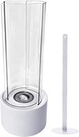 Cheminée à éthanol moderne, portable, sur pied, en métal, design écologique pour la décoration intérieure/extérieure, commande par courrier