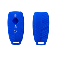 Housse de télécommande de voiture en silicone pour Mercedes Benz a C E S G Class GLC CLE CLA GLB GLS W177 W205 W213 W222 X167 AMG