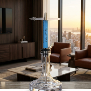 Botella de vidrio estilo <span class=keywords><strong>Jack</strong></span> alemán con base grande para hookah digital Storm Pole - Product Image 2