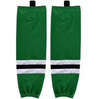 Chaussettes de hockey sur glace d'entraînement rayées de performance en gros pour jeunes et adultes, automne, 100% polyester