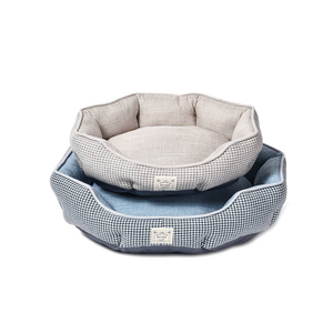 Wholesale 56x37x36 Linen Fabric Fleece Cotton Plush Oxford <strong>Big</strong> Luxury Pet Soft <strong>Dog</strong> <strong>Bed</strong> - Product Image 2