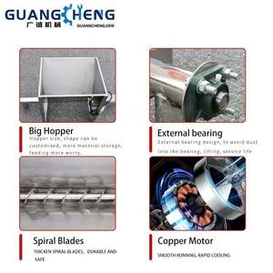 Système d'alimentation automatique pour poulets de chair, système d'alimentation au sol pour élevage de poulets de chair, équipement d'alimentation au sol pour volailles en bâtiment long - Product Image 4