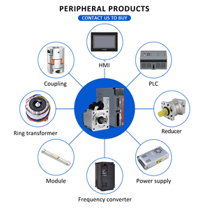 Lichuan A5 serisi 200W 400W 600W 750W 1000W AC Servo Motor sürücü denetleyici kiti IP65 220V 3000RPM Servo Motor AC sürücü kiti - Product Image 4