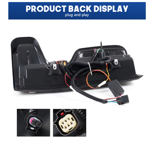 New Chevrolet Silverado 2019-2025 <b>LED</b> ABS Rear Brake Stop <b>Lights</b> & Daytime Running <b>Light</b> Waterproof 12V Retrofit Upgrade - Product Image 3