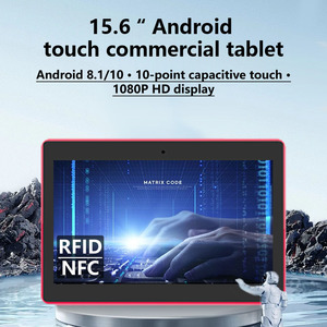 15.6 inch Digital signage <b>Android</b> <b>Tablet</b> <b>10</b> Point capacitive touch screen 4+64GB <b>Android</b> <b>10</b> with Wifi POE Kids for Business Use - Product Image 3