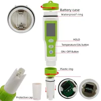 ORP-100 Meter ORP Digital 2 in 1 Monitor Suhu ORP Penguji Redoks Analisa Kemurnian Kuantitas Air untuk Air Minum Kolam Renang