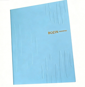 Cartella Portadocumenti A4 Personalizzata per Aziende, Design con Tasche, Stampa Offset su Carta Kraft, Cartella a Doppia <span class=keywords><strong>Tasca</strong></span> - Product Image 5