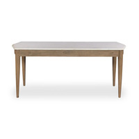 Table à manger réglable en bois massif haut de gamme, durable et écologique, Kamal Arts, 6 places, design moderne, appartement, hôtel