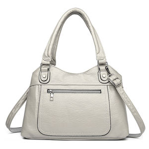 Sac fourre-tout pour femme, nouveau style 2026, tendance, fermeture éclair, doublure en polyester. Sac à main portable pour femme en PU de haute qualité, antivol - Product Image 3