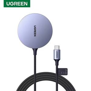 Cargador Inalámbrico Magnético Tipo C UGREEN <span class=keywords><strong>Q</strong></span> I15W, Ultrafino, Portátil, con Múltiples Protocolos de Protección, Base de Carga Inalámbrica para <span class=keywords><strong>iPhone</strong></span> - Product Image 1