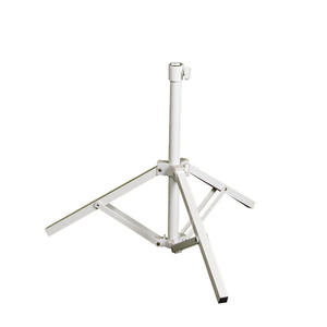 Avlu mobilya için çapraz çelik açık katlanır güneşlik tabanı ile taşınabilir kare alüminyum çerçeve plaj şemsiye - Product Image 5