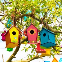 Kit de maison d'oiseau en gros bricolage décoration Arts artisanat nichoirs bricolage nichoir en bois