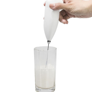 Пищевой мини-пенообразователь из нержавеющей стали с индивидуальным логотипом, ручной автоматический Электрический Пенообразователь для молока - Product Image 3