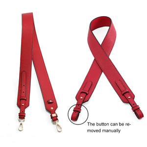 Túi Đeo Chéo Da Báo Màu Đỏ Vàng Kim Rộng 38Mm Cho Nữ Ví Vải Bố Đựng Tiền Xu Có Thể Điều Chỉnh Dây Đeo Chéo Vai Bằng Vải Có Túi Xách - Product Image 2