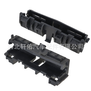 Porsche Cayenne Lamborghini Engine Hood Release Cable <b>Bracket</b> Retainer Clips 95B823411 <b>Plastic</b> New Single Unit - Product Image 4