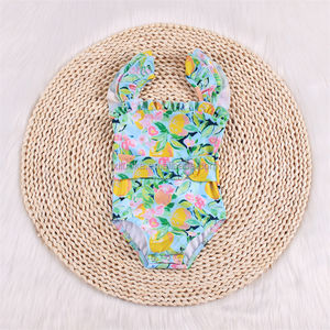 2025 mode jeunes filles été <span class=keywords><strong>maillot</strong></span> <span class=keywords><strong>de</strong></span> <span class=keywords><strong>bain</strong></span> sans manches à volants maillots <span class=keywords><strong>de</strong></span> <span class=keywords><strong>bain</strong></span> <span class=keywords><strong>combinaison</strong></span> une pièce maillots <span class=keywords><strong>de</strong></span> <span class=keywords><strong>bain</strong></span> taille personnalisée - Product Image 1