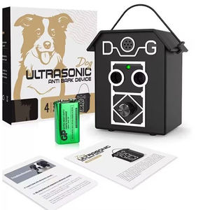 Dispositif anti-aboiement à ultrasons pour chien, dispositif de dissuasion anti-aboiement pour animaux de compagnie, dispositif de contrôle des aboiements pour chiens, intérieur et extérieur - Product Image 1