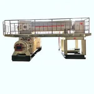 Fully automatic JKY60 double stage vacuum extruder firing brick making full set clay brick making machinery in Dubai