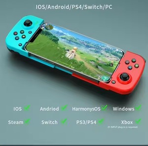 NKIWI Mobile Gaming <span class=keywords><strong>Phone</strong></span> D3 Console Controlador Esticável Sem Fio Gamepad <span class=keywords><strong>Joystick</strong></span> para PS4 PUBG <span class=keywords><strong>Android</strong></span> IOS NSS Switch PC - Product Image 2