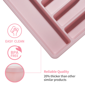 Organisateur de couverts extensible en PP pour <span class=keywords><strong>tiroir</strong></span> de cuisine, plateau à couverts pour tiroirs - Product Image 5