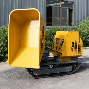 Mini Dumper Crawler Petit camion de Transport sur chenilles en caoutchouc Mini Dumper chenillé Rotation de levage - Product Image 3