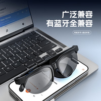 Lunettes de soleil intelligentes XG90, avec casque Bluetooth, traduction IA, protection UV, adaptées aux sports de plein air, design unisexe