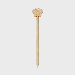 Decoración de animales, palillos de frutas de bambú personalizados, pinchos, palitos de hamburguesa de grado alimenticio, palillos de cóctel desechables ecológicos - Product Image 1