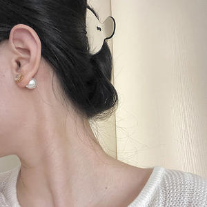 Pendientes de Perlas Retro Franceses para Mujer, Diseño Exclusivo, Sencillos y Combinables con Todo, Pendientes Modernos y Elegantes - Product Image 5