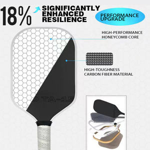 Boomstick EVA พลังงานรอบแกนโฟม pickleball Paddle Sweet ขนมหวานสมดุล Moi ระบบการฝึกอบรมคาร์บอนไฟเบอร์ EPP - Product Image 2