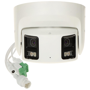 Caméra IP panoramique grand angle couleur 4K 8MP, stock US, prend en charge la détection des personnes et des véhicules, audio bidirectionnel, caméra IP PoE - Product Image 2